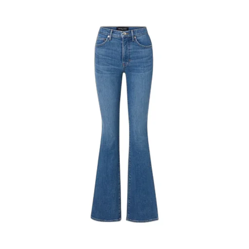 High-Waist Flare Jeans