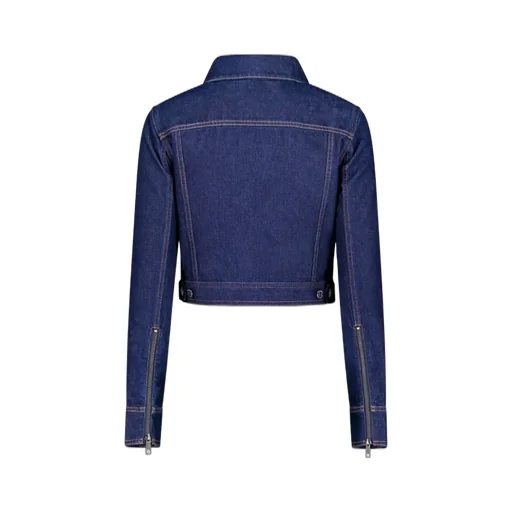 Patty Fitted Long Sleeve Denim Jacket
