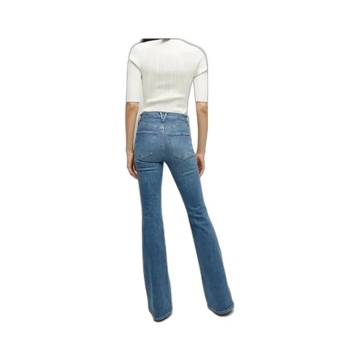 High-Waist Flare Jeans