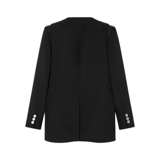 Single-Breasted Tailored Blazer