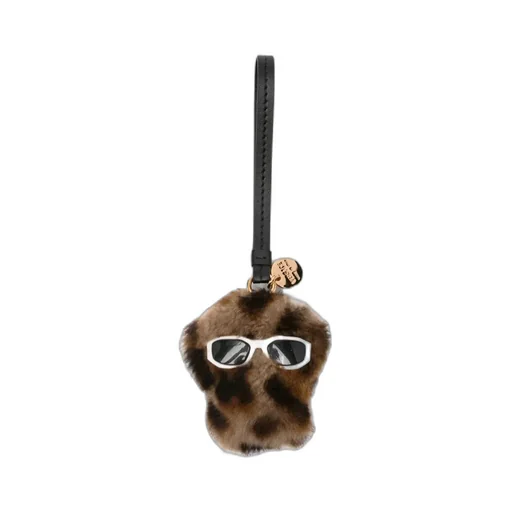 Furry Bag Keychain