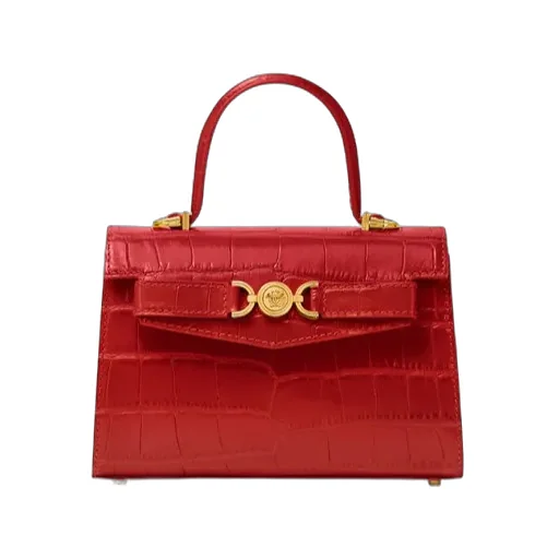 Medusa 95 Embossed Small Handbag
