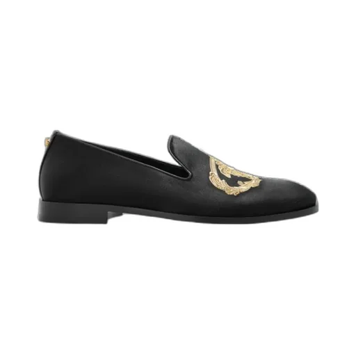 Embroidered Architectural Baroque Slippers