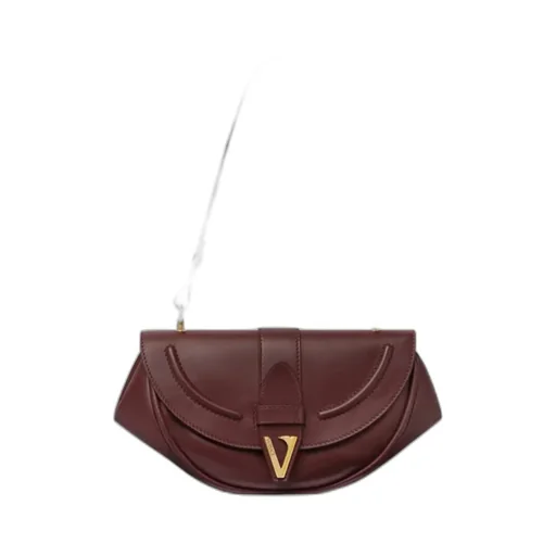 Medium Virtus Leather Shoulder Bag