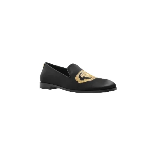 Embroidered Architectural Baroque Slippers