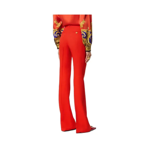 Pressed-Crease Tailored Trousers