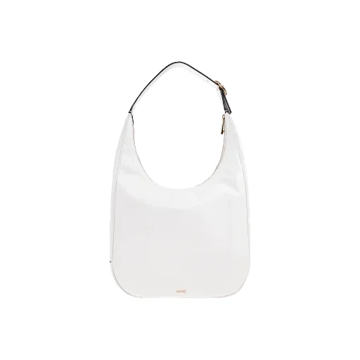 Medusa-Plaque Zipped Shoulder Bag