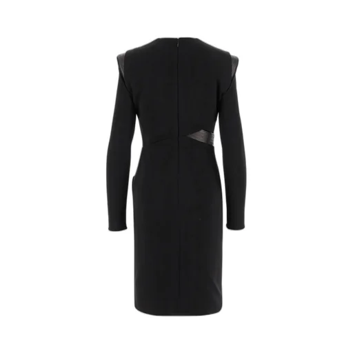 Long-Sleeved V-Neck Dress