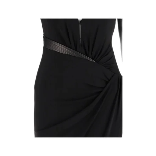 Long-Sleeved V-Neck Dress