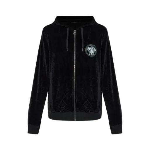 Zip-Up Drawstring Hoodie