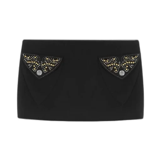 Embellished Mini Skirt