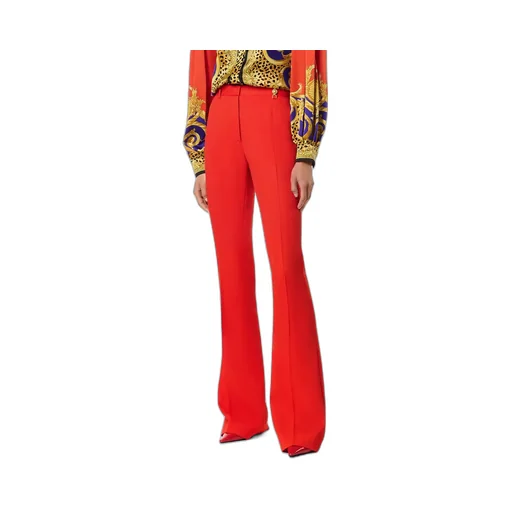 Pressed-Crease Tailored Trousers