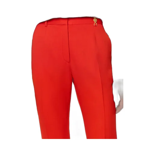 Pressed-Crease Tailored Trousers