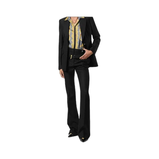 Striped Flared Pants