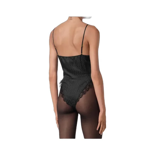 Lace-Detailed Bodysuit