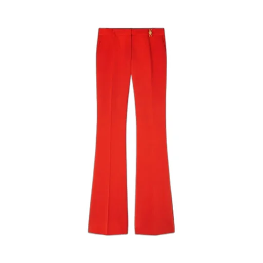 Pressed-Crease Tailored Trousers