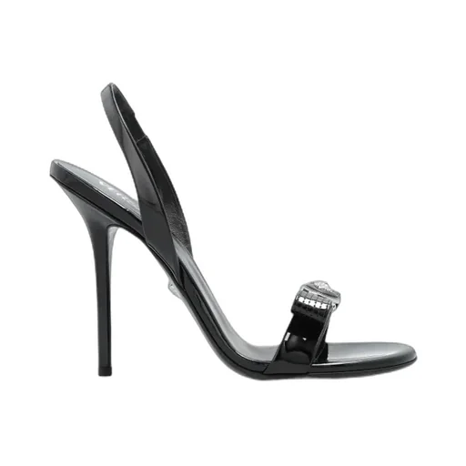 High Heeled Slingback Sandals