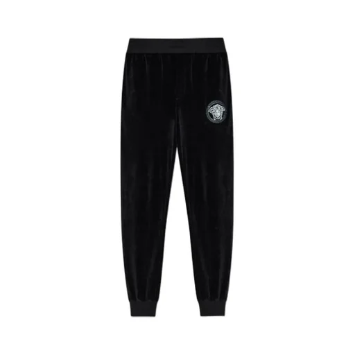 Elasticated Waistband Velvet Trousers