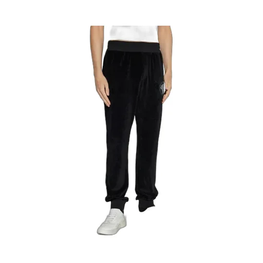 Elasticated Waistband Velvet Trousers