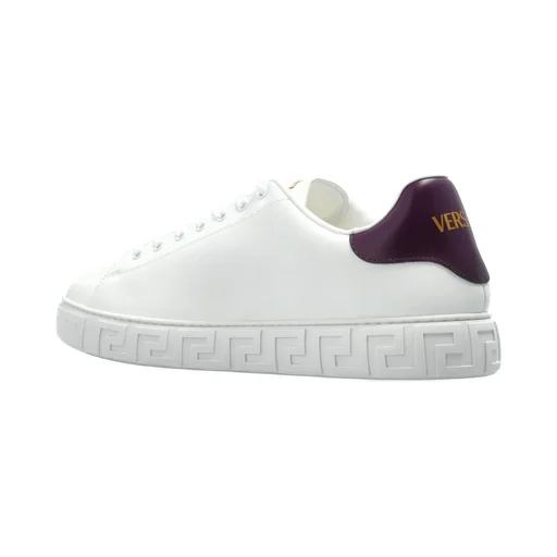 Logo Embroidered Lace-Up Sneakers