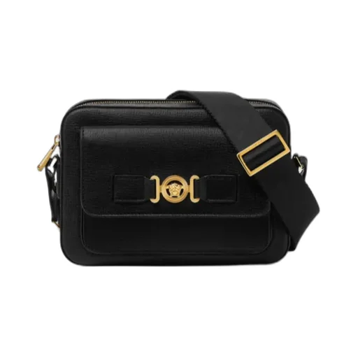 Medusa-Plaque Messenger Bag