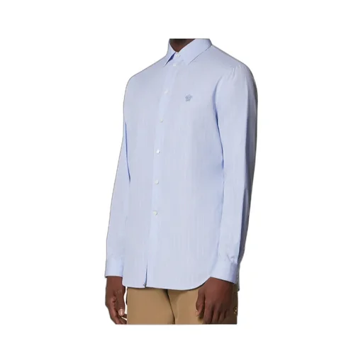 Striped Pattern Long-Sleeved Shirt