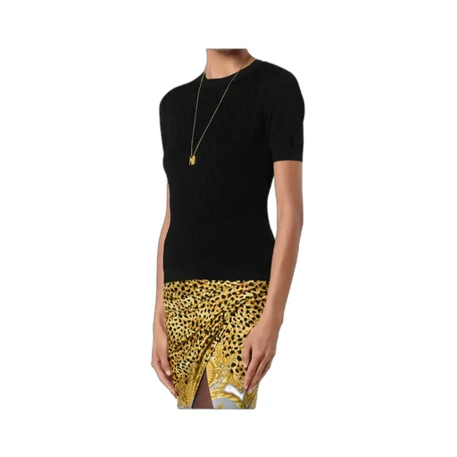 Textured Short-Sleeve Top
