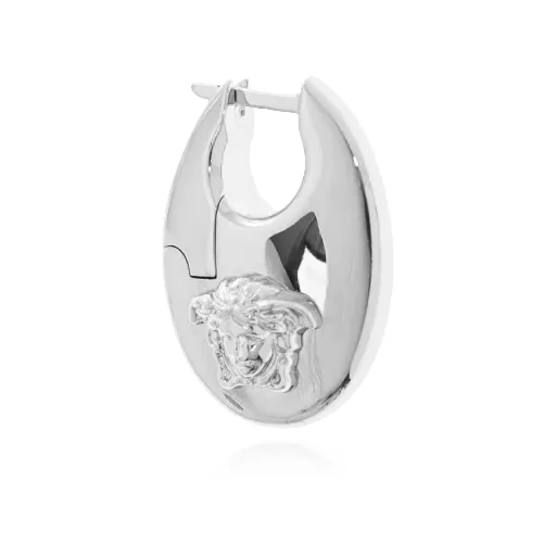 Medusa-Head Hoop Earrings