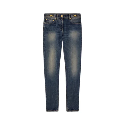 Medusa-Plaque Jeans