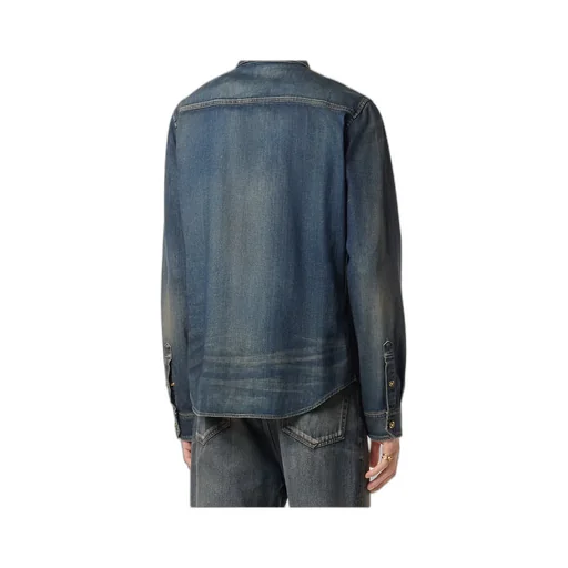 Double-Pocket Denim Shirt