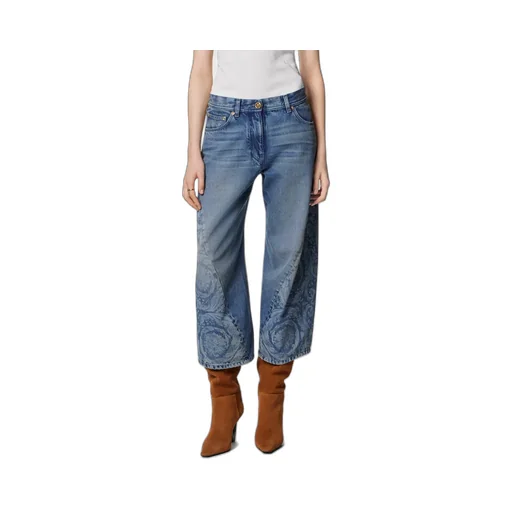 Barocco-Pattern Jeans