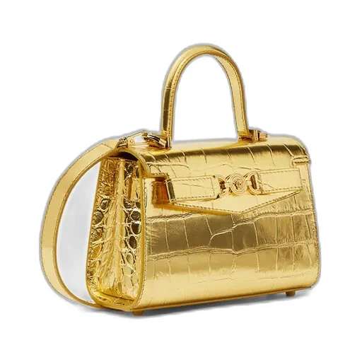 Medusa '95 Embossed Handbag