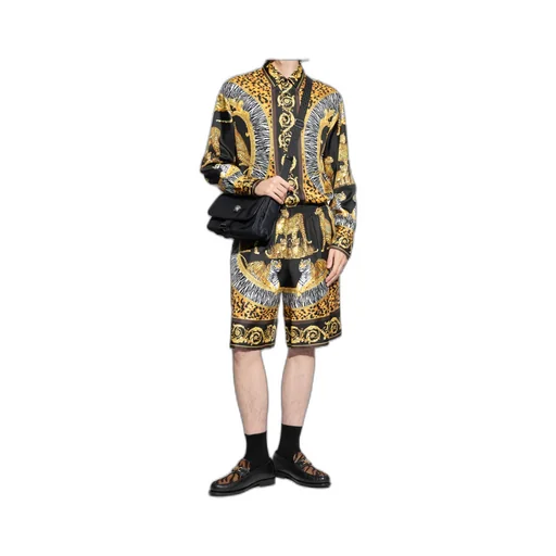 Leopard-Printed Slip-On Loafers