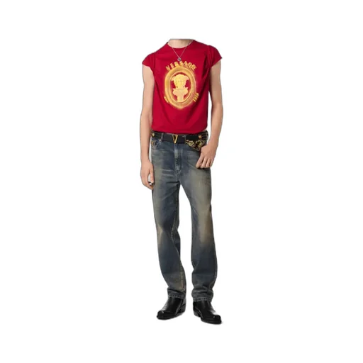 Medusa-Embellished T-Shirt