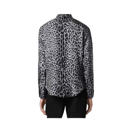 Leopard Silk Shirt