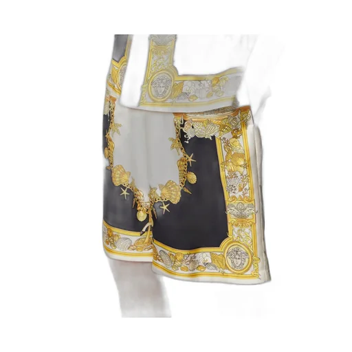 Coral Theatre Printed Elastic-Waist Shorts