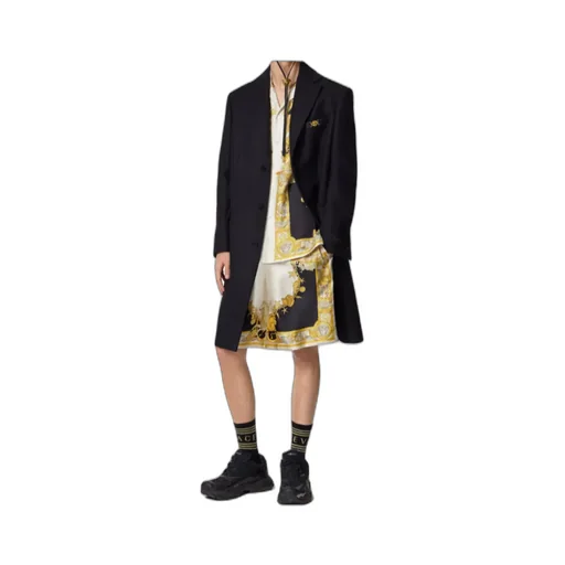 Coral Theatre Printed Elastic-Waist Shorts