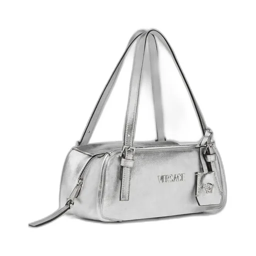 Logo-Tag Bowling Shoulder Bag