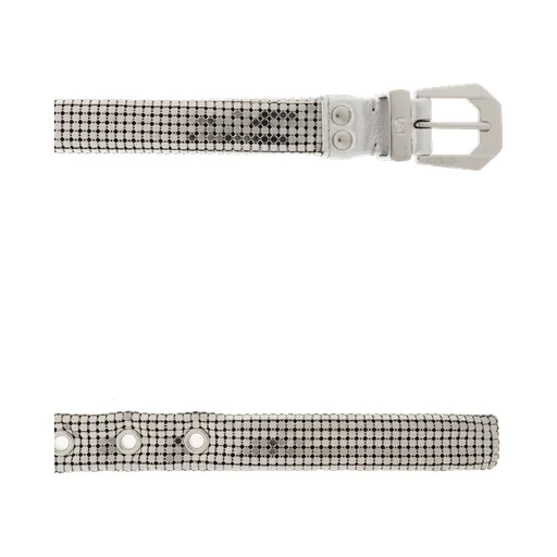 Logo-Engraved Buckle Belt