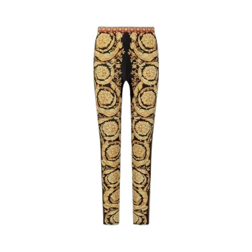 Baroque-Printed Leggings