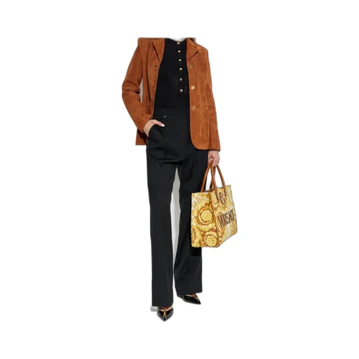 Fitted Cut Long-Sleeved Knitted Top