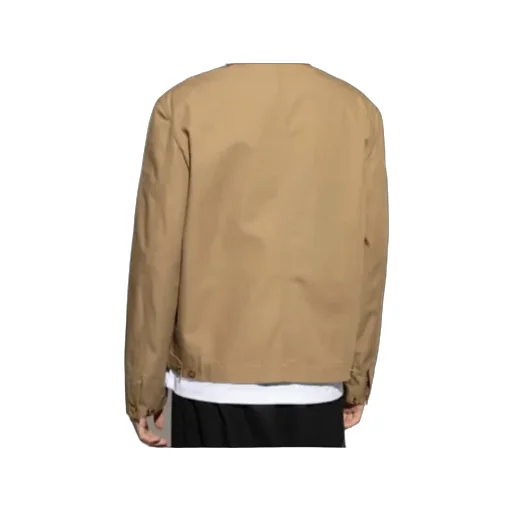 Long-Sleeve Button-Up Jacket