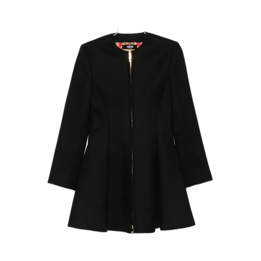 Long-Sleeved Zipped Coat