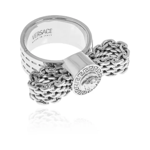 Medusa Head Plaque Ring