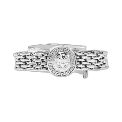 Medusa Head Plaque Ring