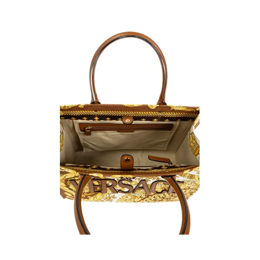 Pattern-Printed Shopper Bag