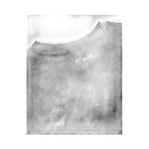 Safety-Pin Draped T-Shirt