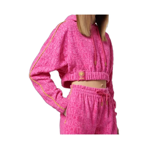 Drawstring Cropped Hoodie