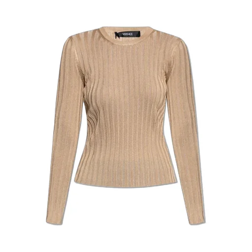 Crewneck Ribbed Top