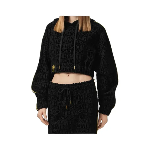 Drawstring Cropped Hoodie
